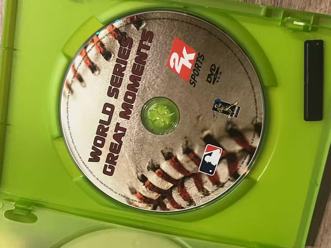 Major League Baseball 2K5 World Series Edition (Microsoft Xbox, 2005) CIB