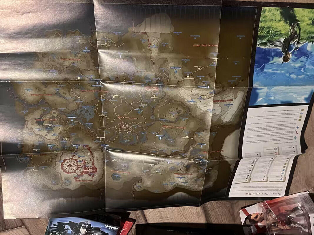 The Legend of Zelda Piggyback Guide Map Only