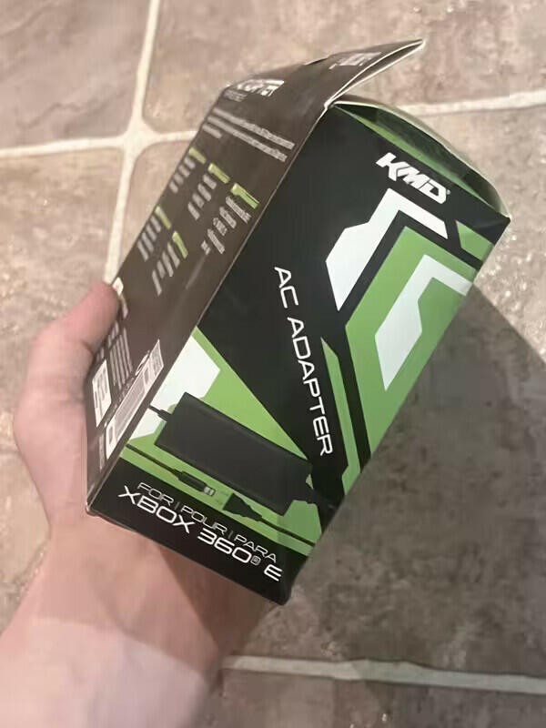 KMD AC Adapter for Xbox 360 E 7.5ft BRAND NEW SEALED