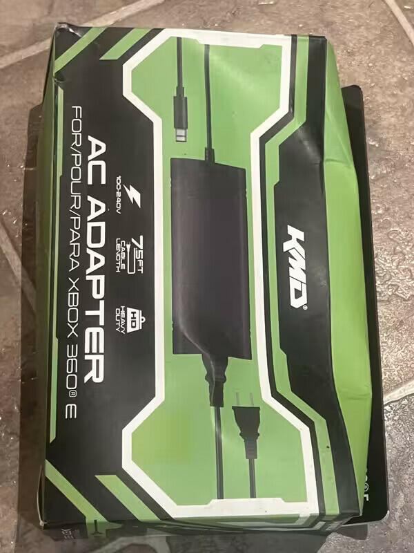 KMD AC Adapter for Xbox 360 E 7.5ft BRAND NEW SEALED