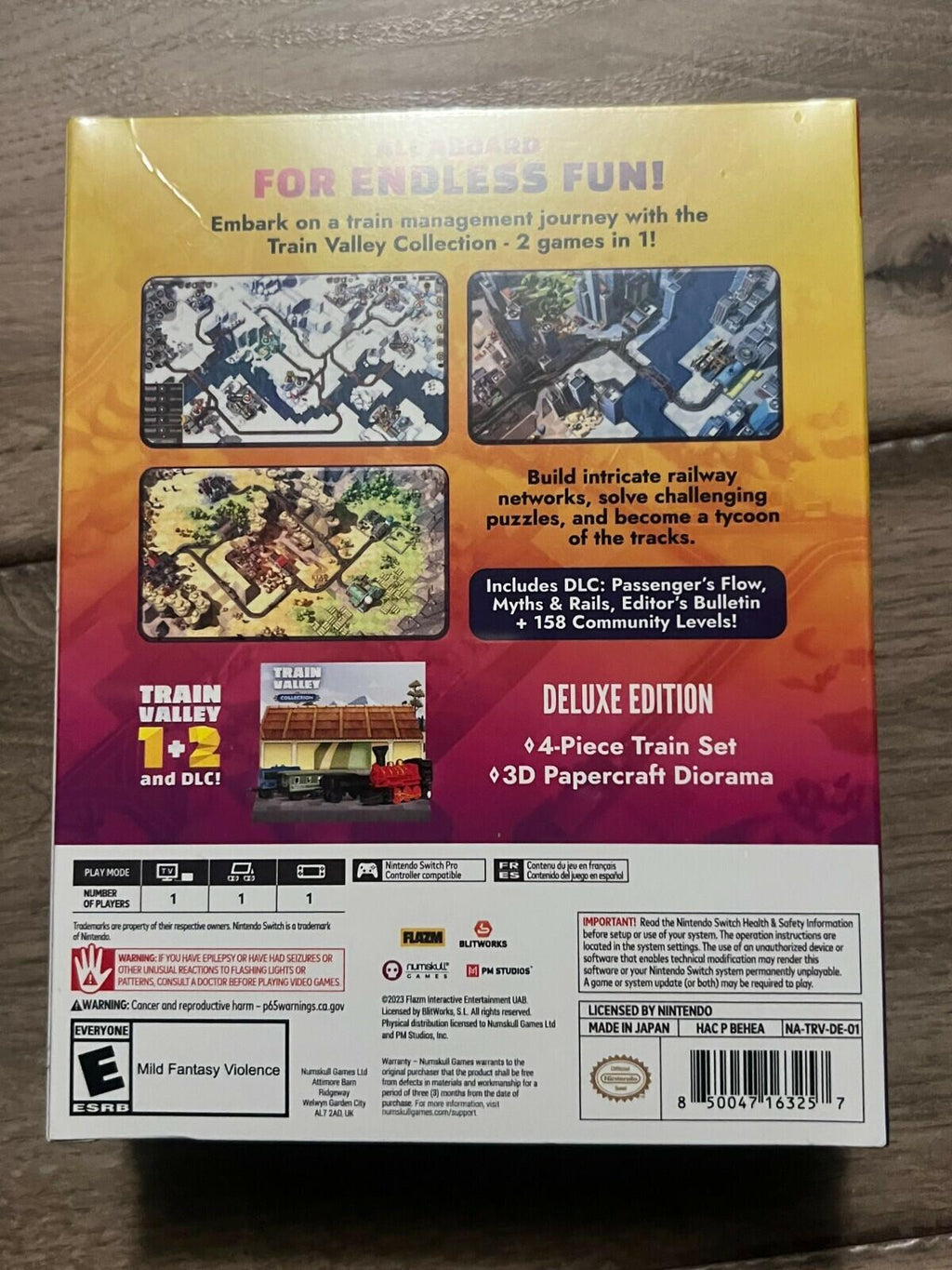Train Valley Collection: Deluxe Edition (Nintendo Switch, 2023) BRAND NEW SEALED