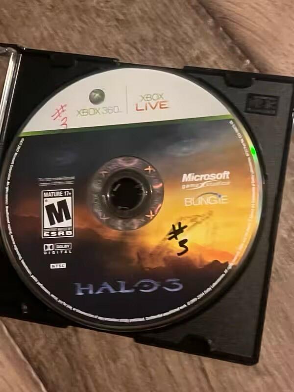 Halo 3 (Microsoft Xbox 360, 2007) DISC ONLY