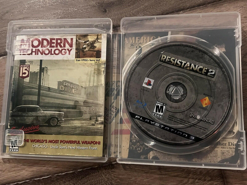 Resistance 2: Not For Resale (Sony Playstation 3, 2008) CIB