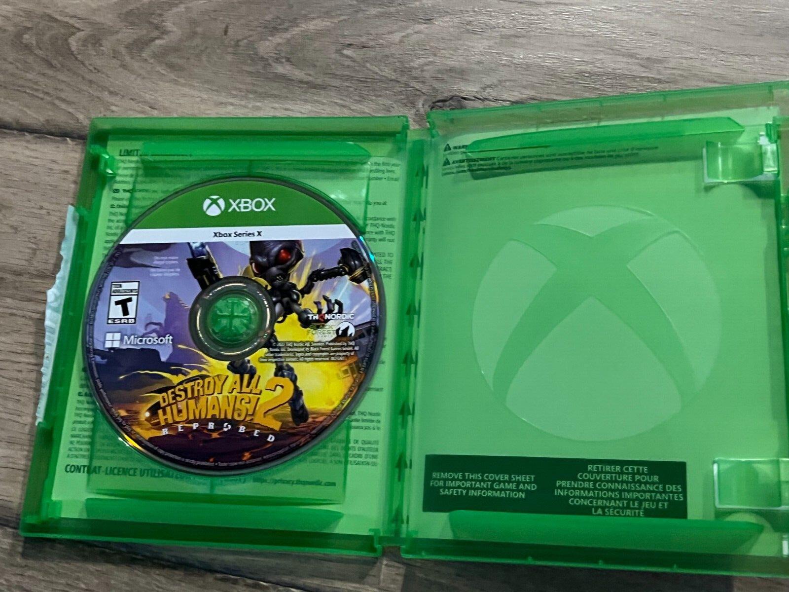 Destroy All Humans! 2: Reprobed (Xbox Series X, 2022) CIB