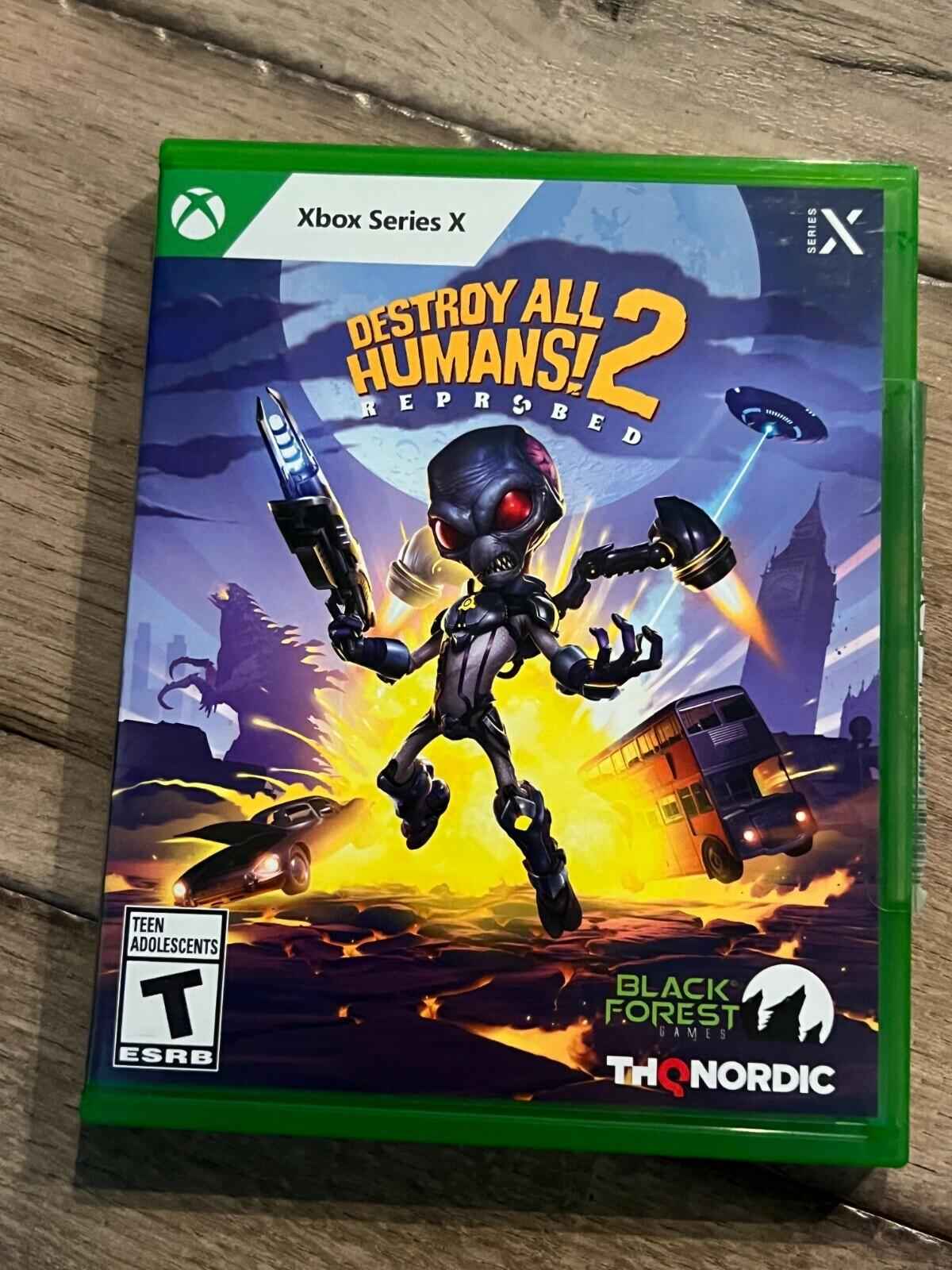 Destroy All Humans! 2: Reprobed (Xbox Series X, 2022) CIB