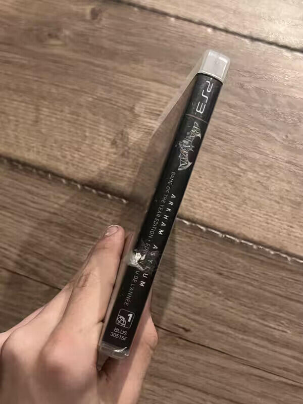 Batman: Arkham Asylum - Game of the Year (Sony Playstation 3, 2010) NO MANUAL