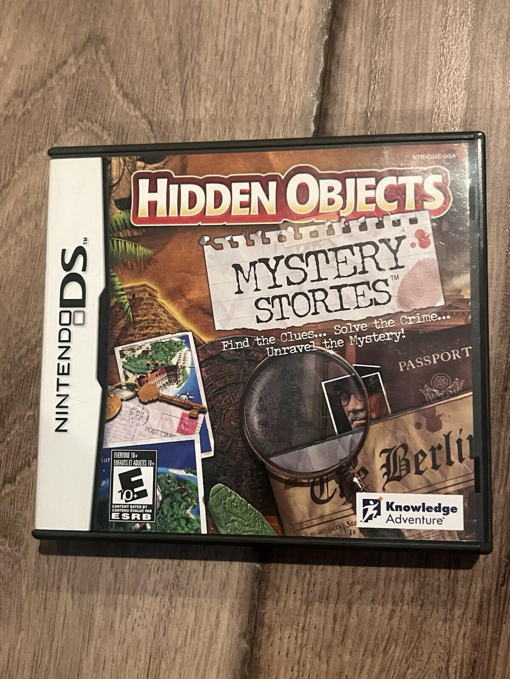 Hidden Objects: Mystery Stories (Nintendo DS, 2010) CIB COMPLETE