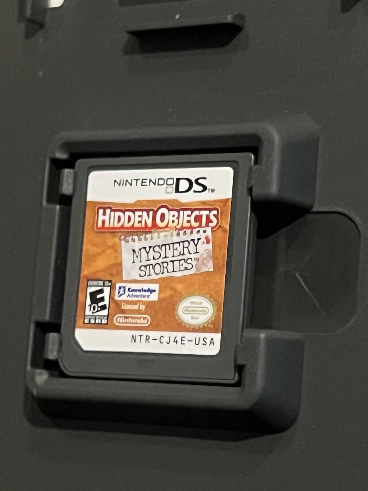 Hidden Objects: Mystery Stories (Nintendo DS, 2010) CIB COMPLETE