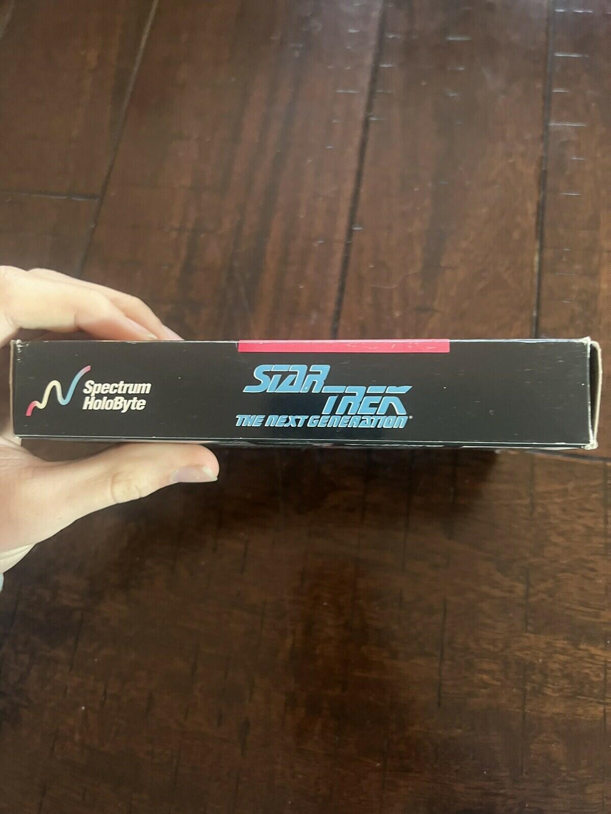 Star Trek: The Next Generation - Future's Past (SNES, 1994) CIB MANUAL RIPPED