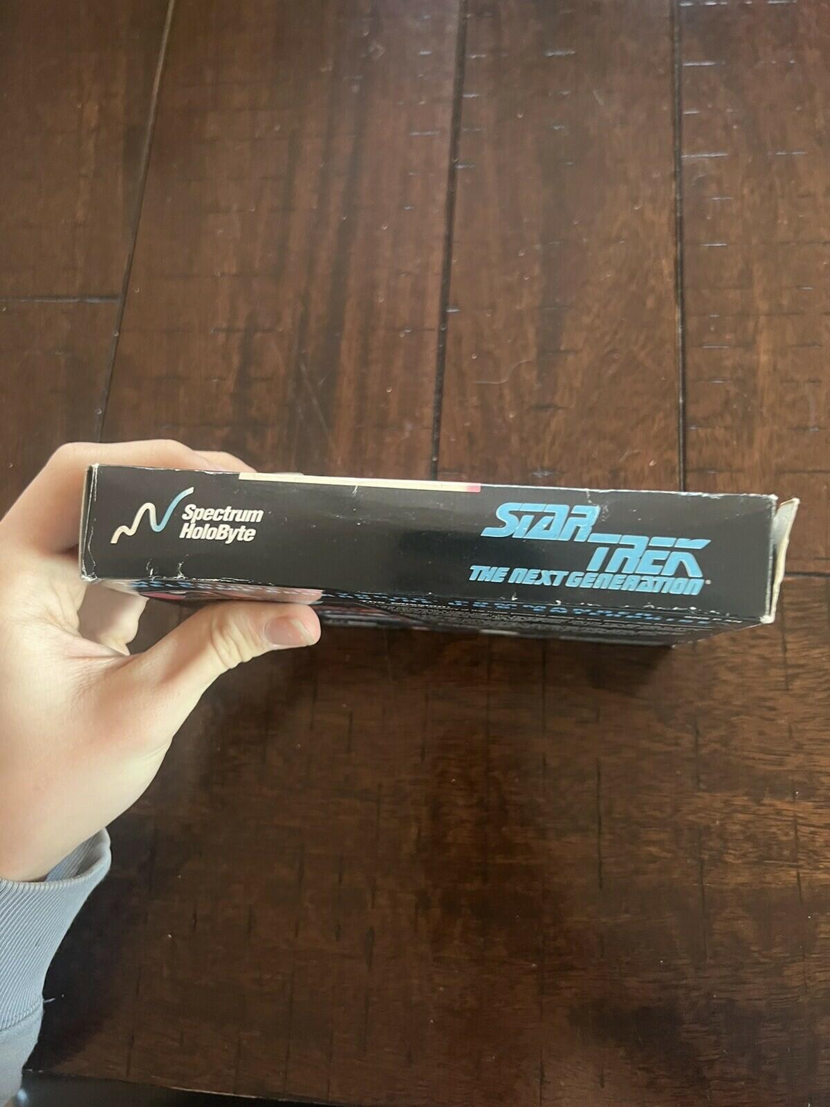 Star Trek: The Next Generation - Future's Past (SNES, 1994) CIB MANUAL RIPPED