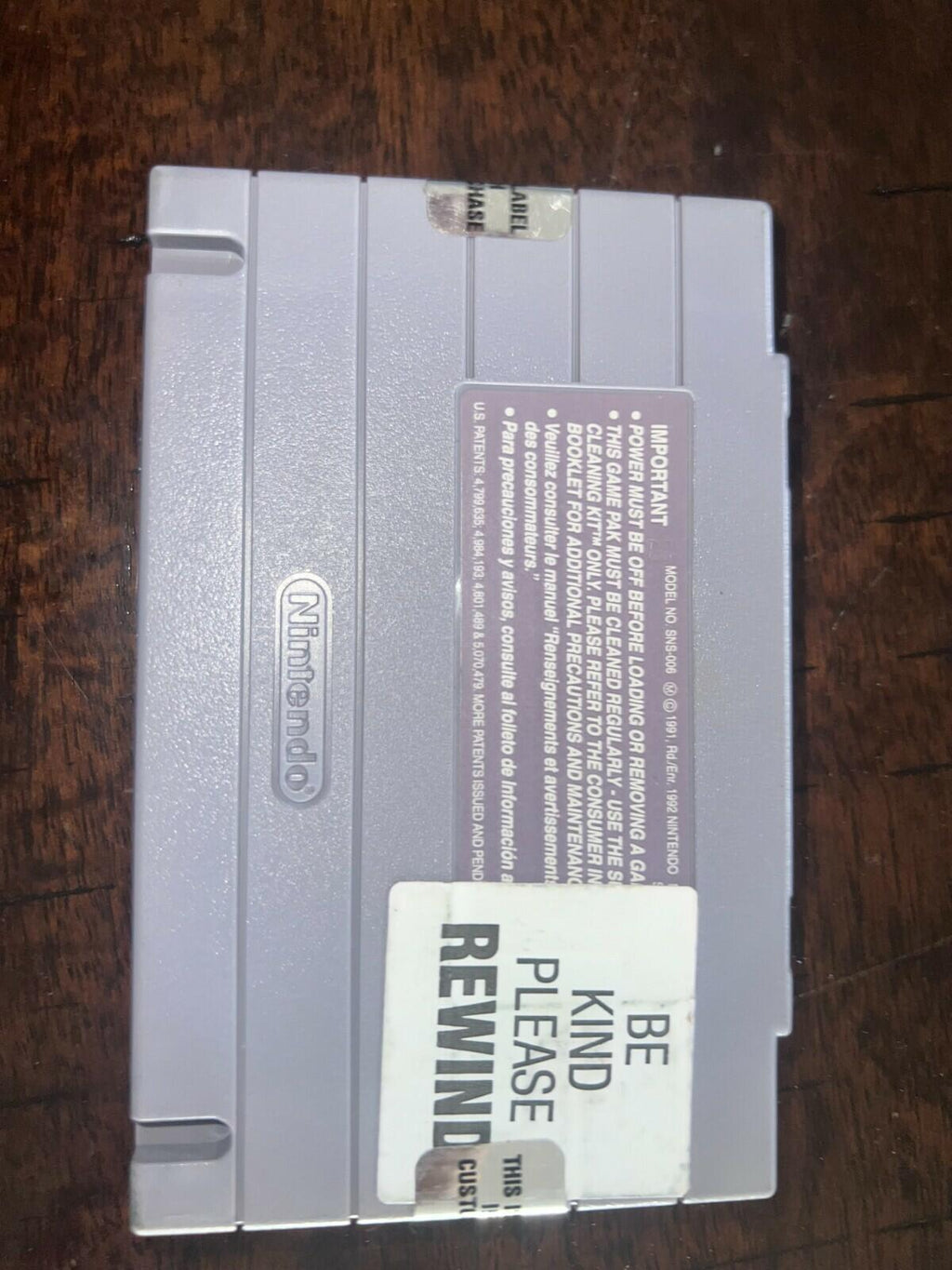 Star Trek: The Next Generation - Future's Past (SNES, 1994) CIB MANUAL RIPPED