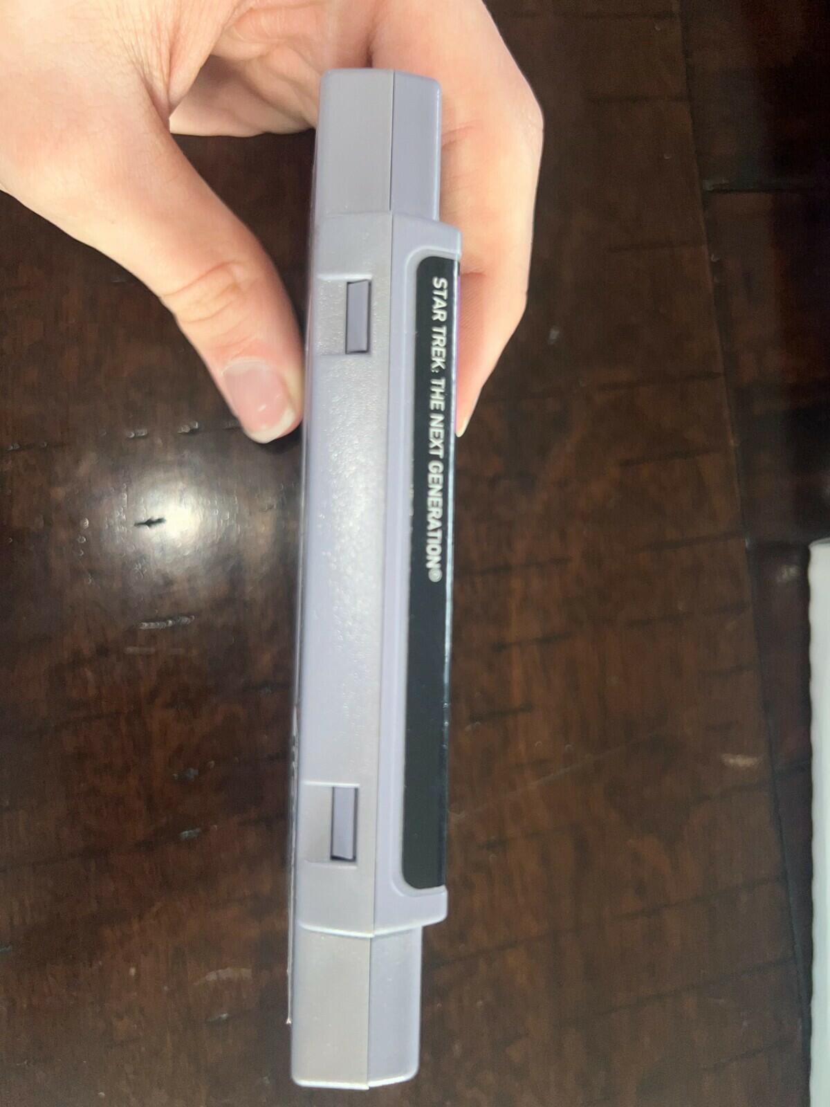 Star Trek: The Next Generation - Future's Past (SNES, 1994) CIB MANUAL RIPPED