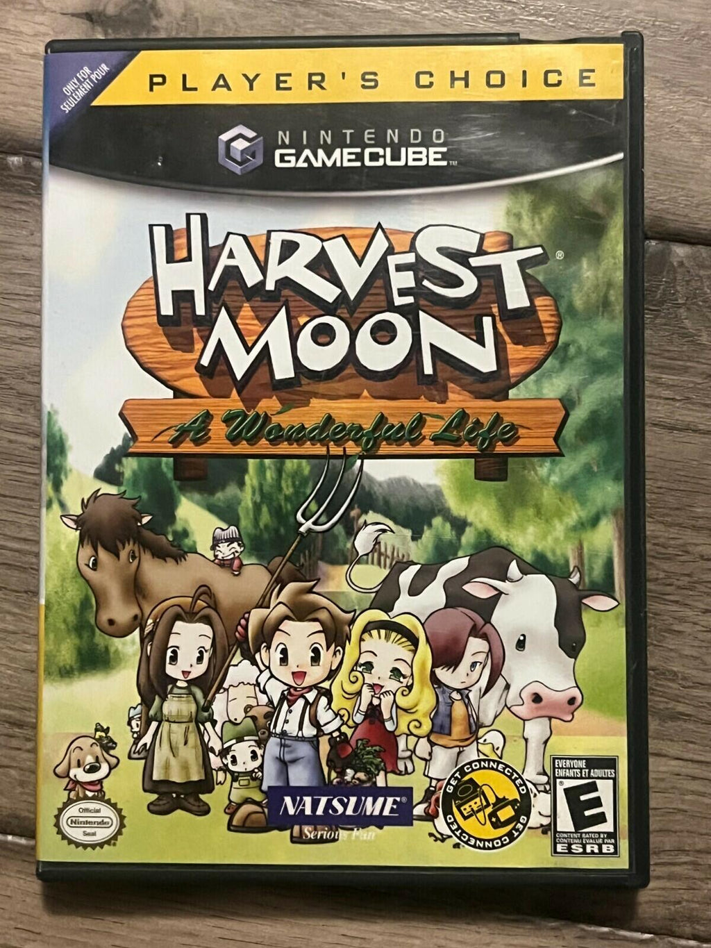 Harvest Moon: A Wonderful Life (Nintendo GameCube, 2004) BOX ONLY NO MANUAL