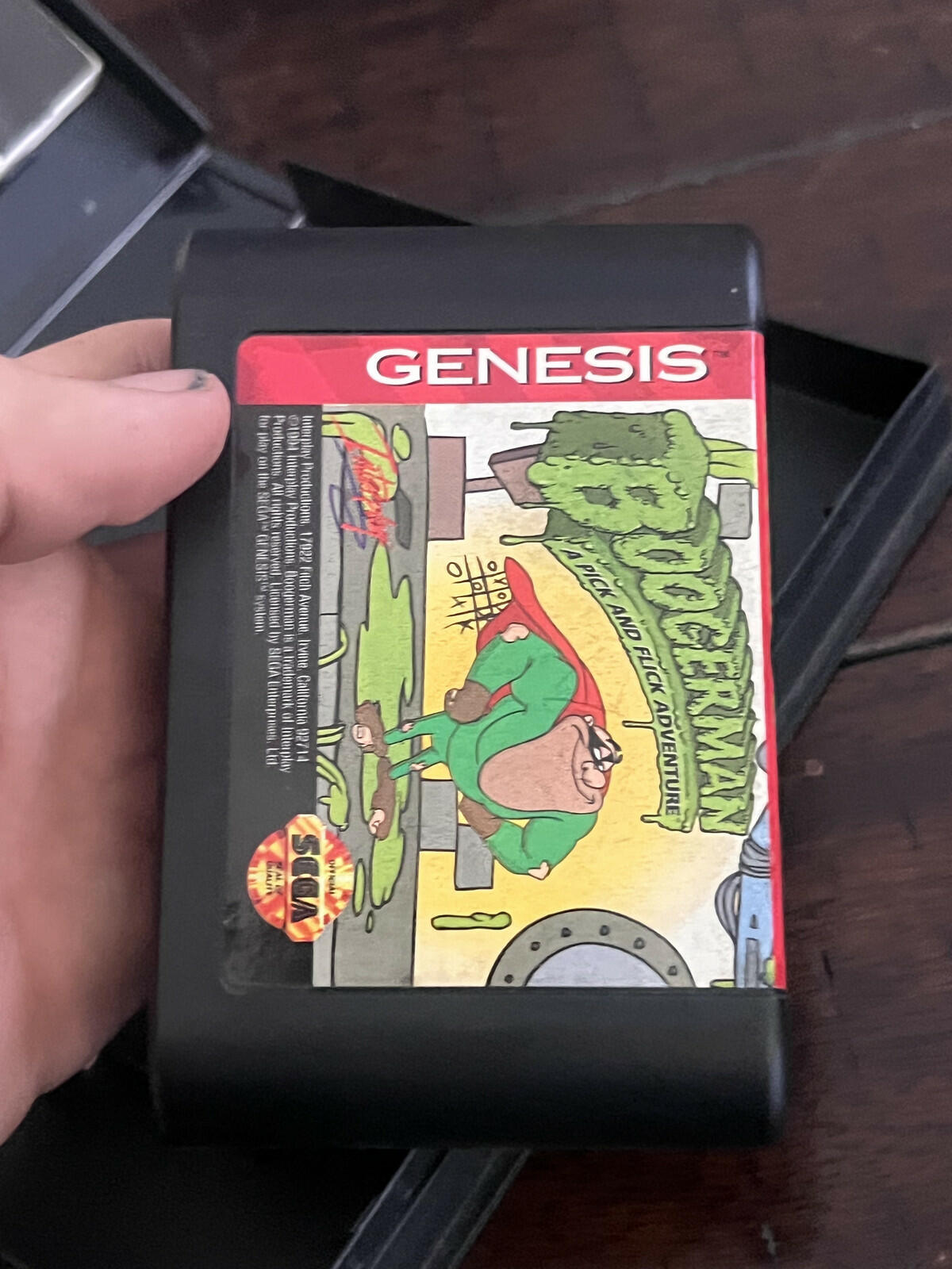 Boogerman A Pick and Flick Adventure (Sega Genesis, 1994) CIB COMPLETE IN BOX