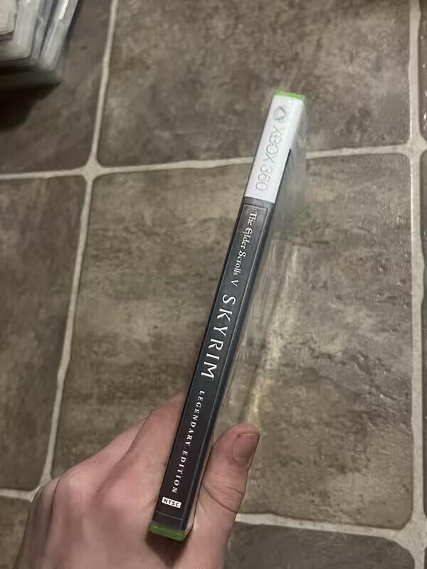 Elder Scrolls V: Skyrim Legendary Edition (Microsoft Xbox 360, 2013) CIB 2 DISCS