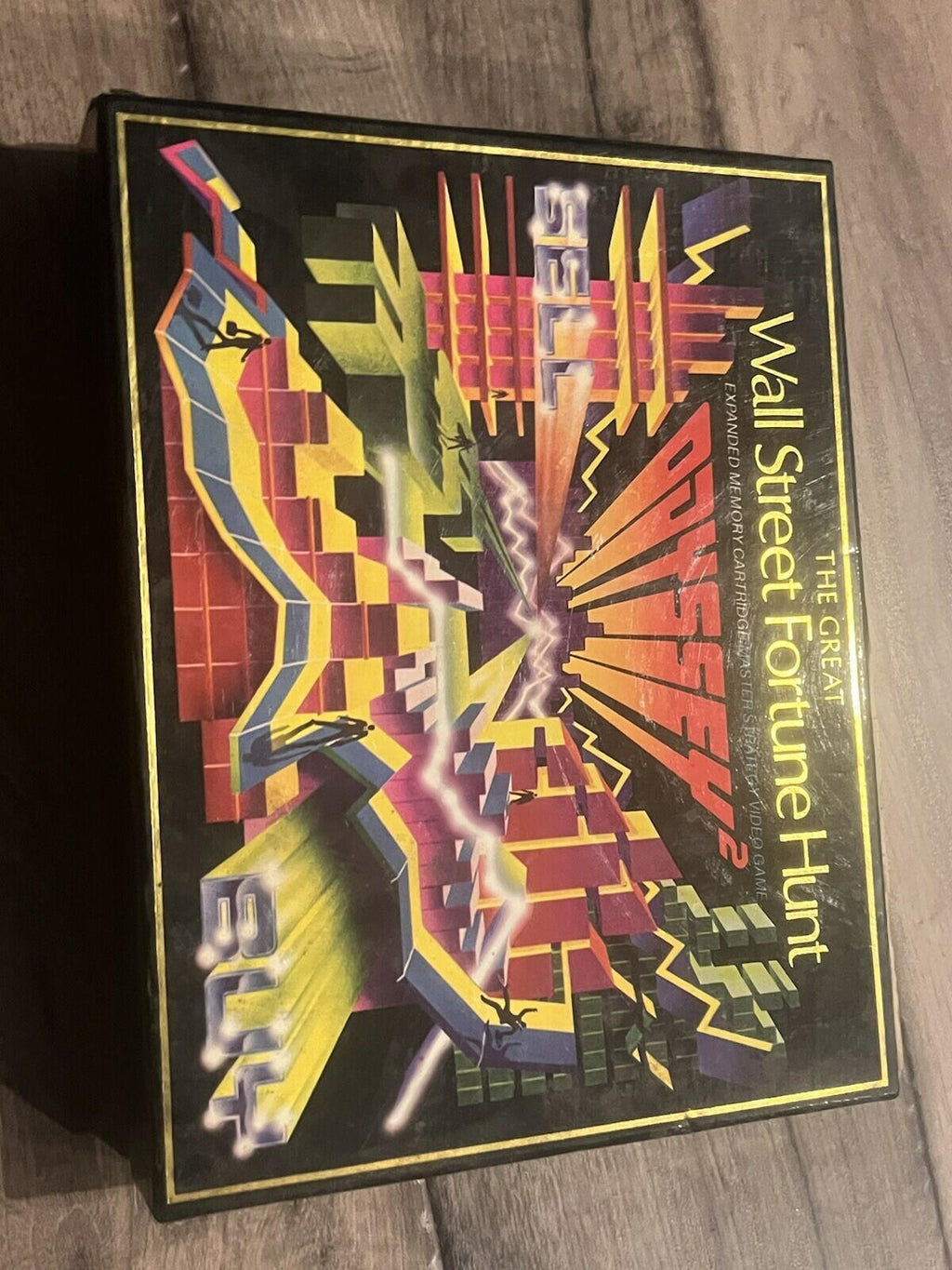 The Great Wall Street Fortune Hunt (Magnavox Odyssey 2, 1982) CIB BOXED