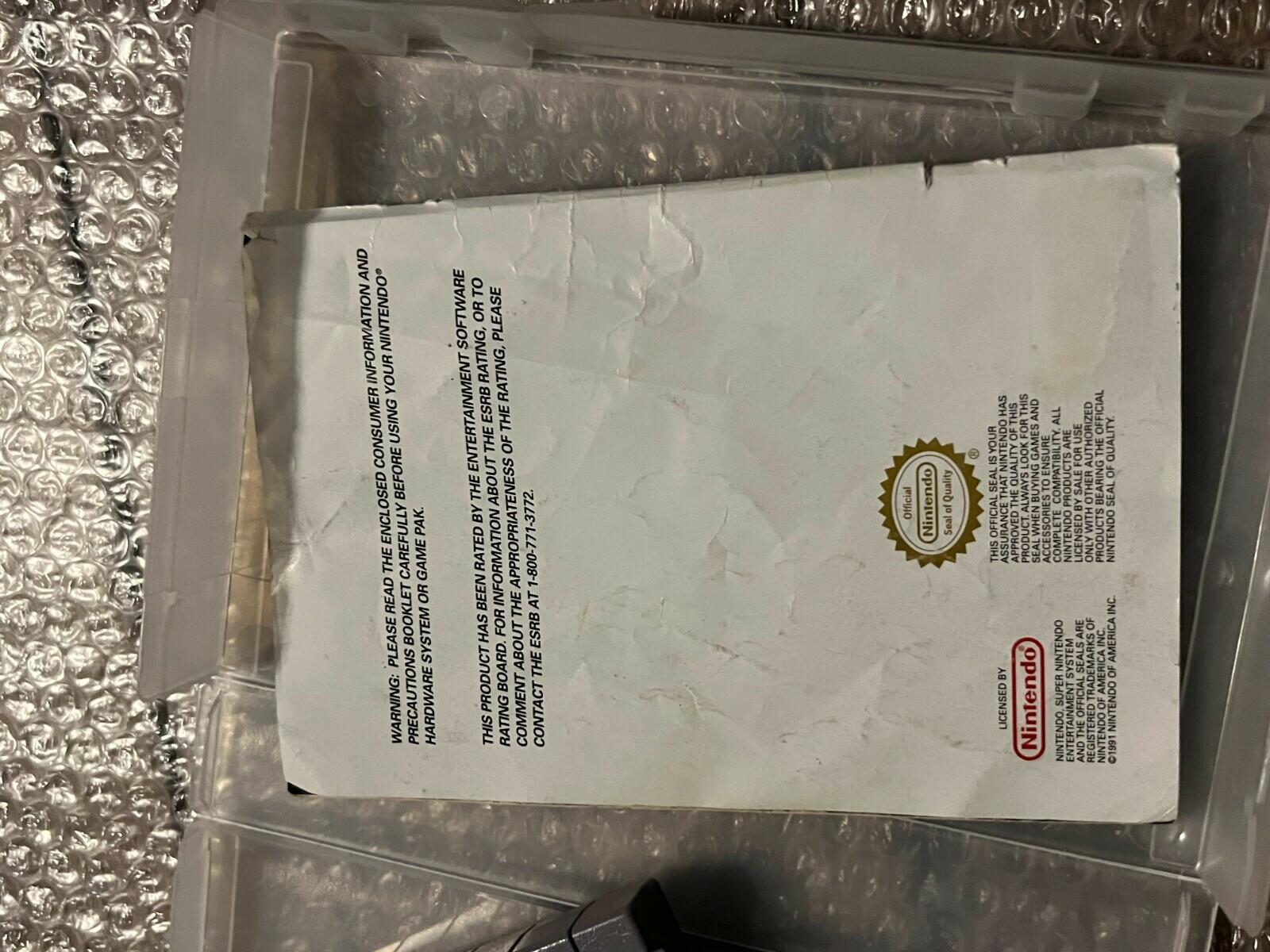 Star Trek: Starfleet Academy (SNES, 1994) RENTAL BOX CIB WITH MANUAL