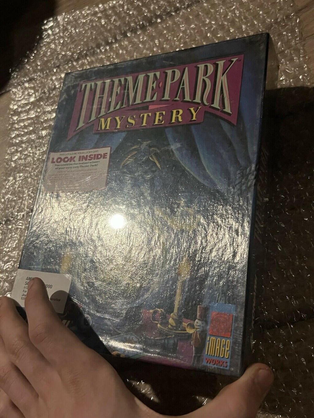 Konami Theme Park Mystery Game for Amiga 500, 1000 & 2000. 3.5" BRAND NEW