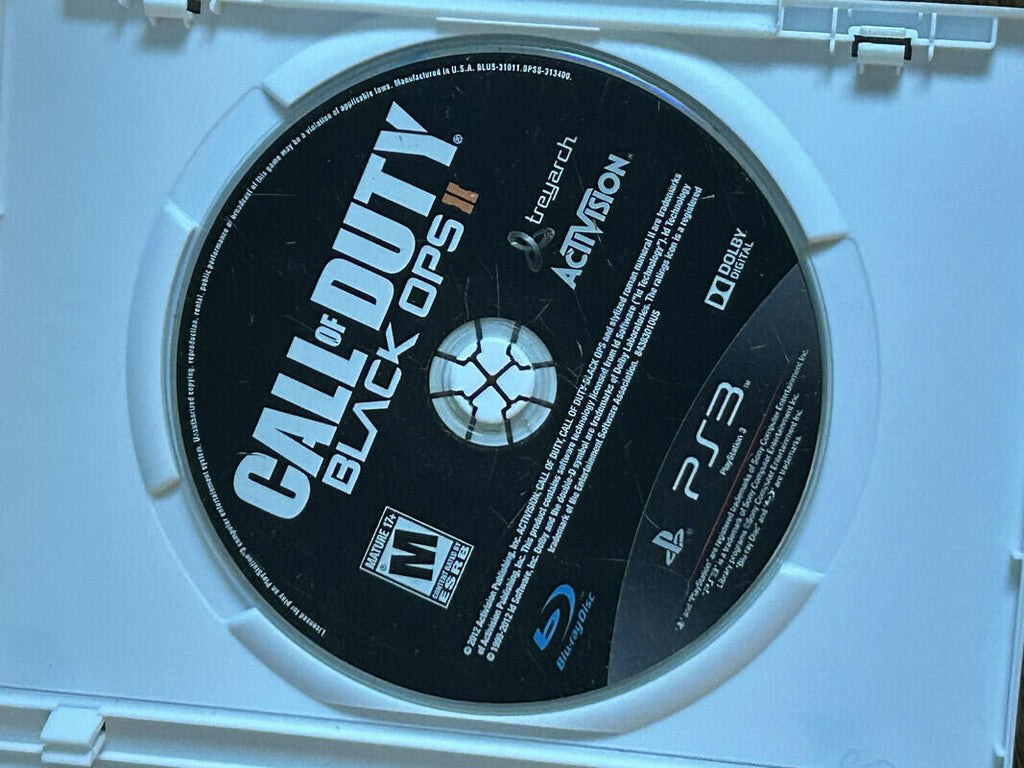 Call of Duty: Black Ops II (Sony PlayStation 3, 2012) DISC ONLY