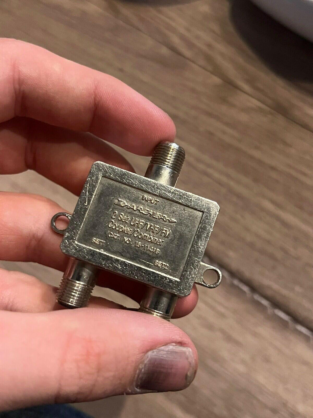 Archer 2 Set UHF/VHF/FM Coupler/Combiner Coax Splitter 15-1141B