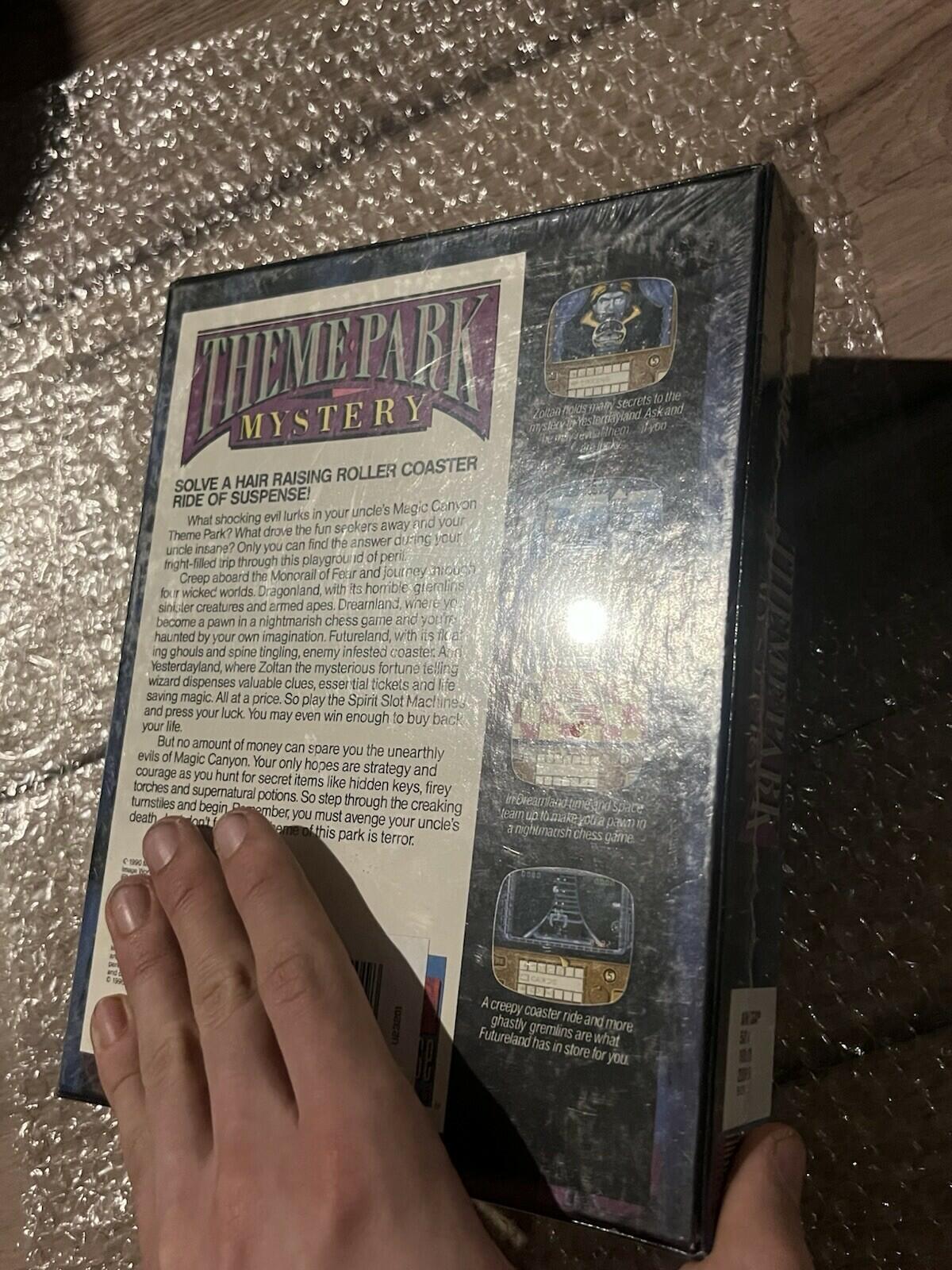 Konami Theme Park Mystery Game for Amiga 500, 1000 & 2000. 3.5" BRAND NEW