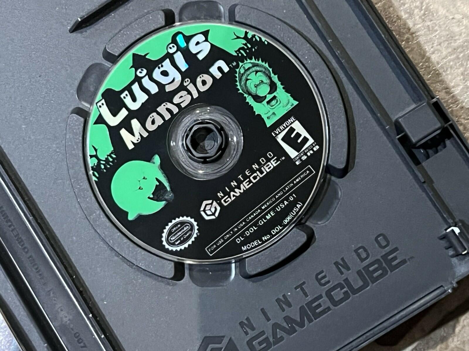 Luigi's Mansion - Player's Choice (Nintendo GameCube, 2003) CIB COMPLETE