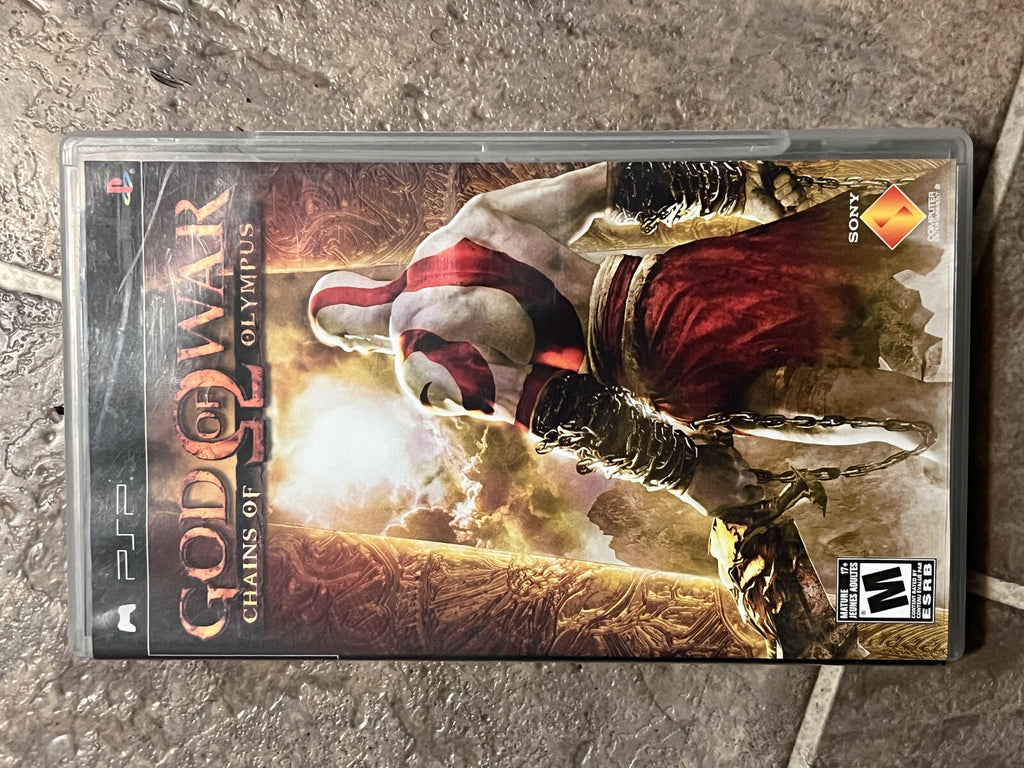 God of War Chains of Olympus (Sony PSP, 2008) CIB COMPLETE