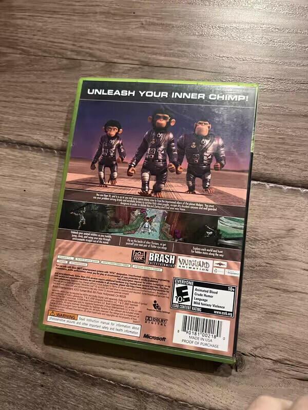 Space Chimps (Microsoft Xbox 360, 2008) CIB