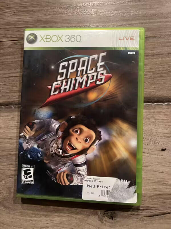 Space Chimps (Microsoft Xbox 360, 2008) CIB