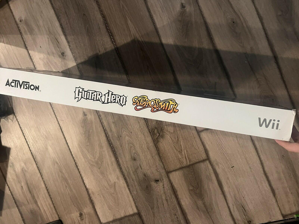 Nintendo Wii Guitar Hero Aerosmith Gibson Les Paul BRAND NEW SEALED