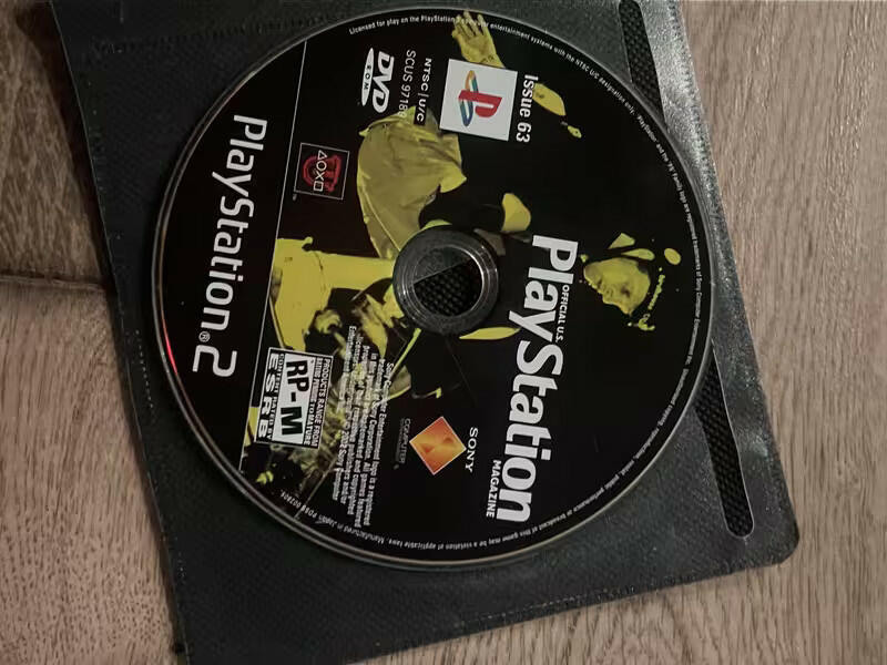 Playstation Magazine Issue 63  (Sony Playstation 2, 2002) DEMO DISC ONLY