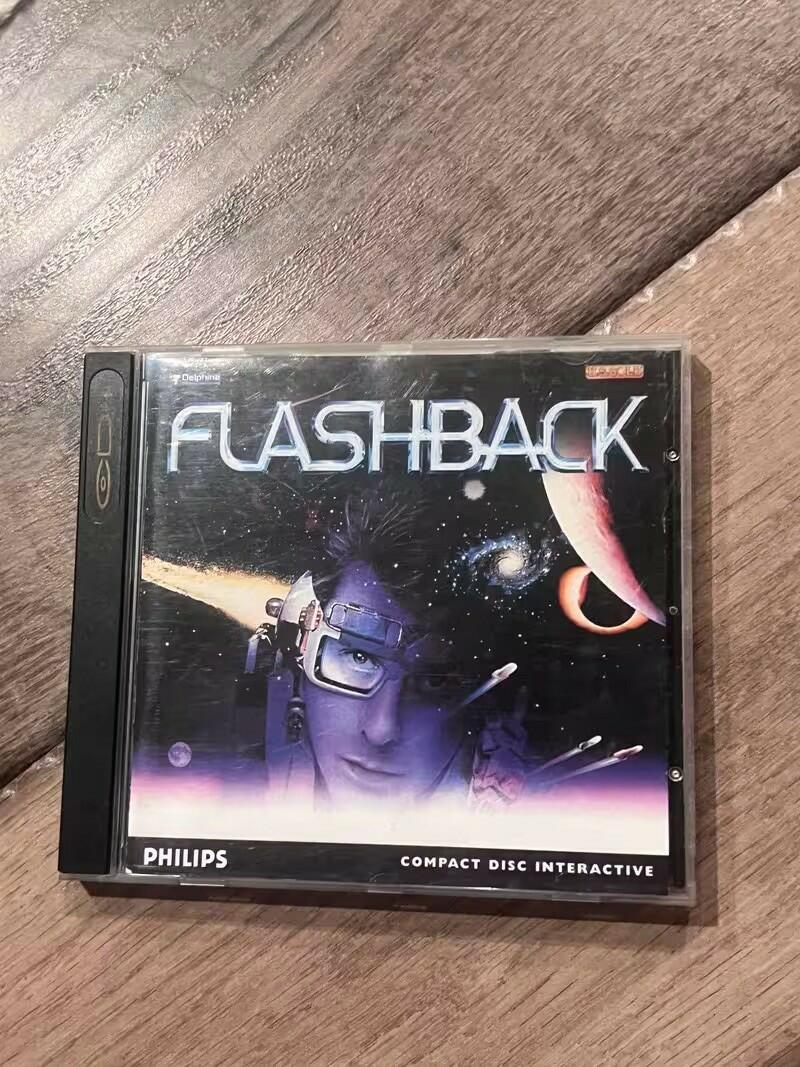 Flashback: The Quest for Identity (Philps CD-i CDI, 1995) CIB COMPLETE