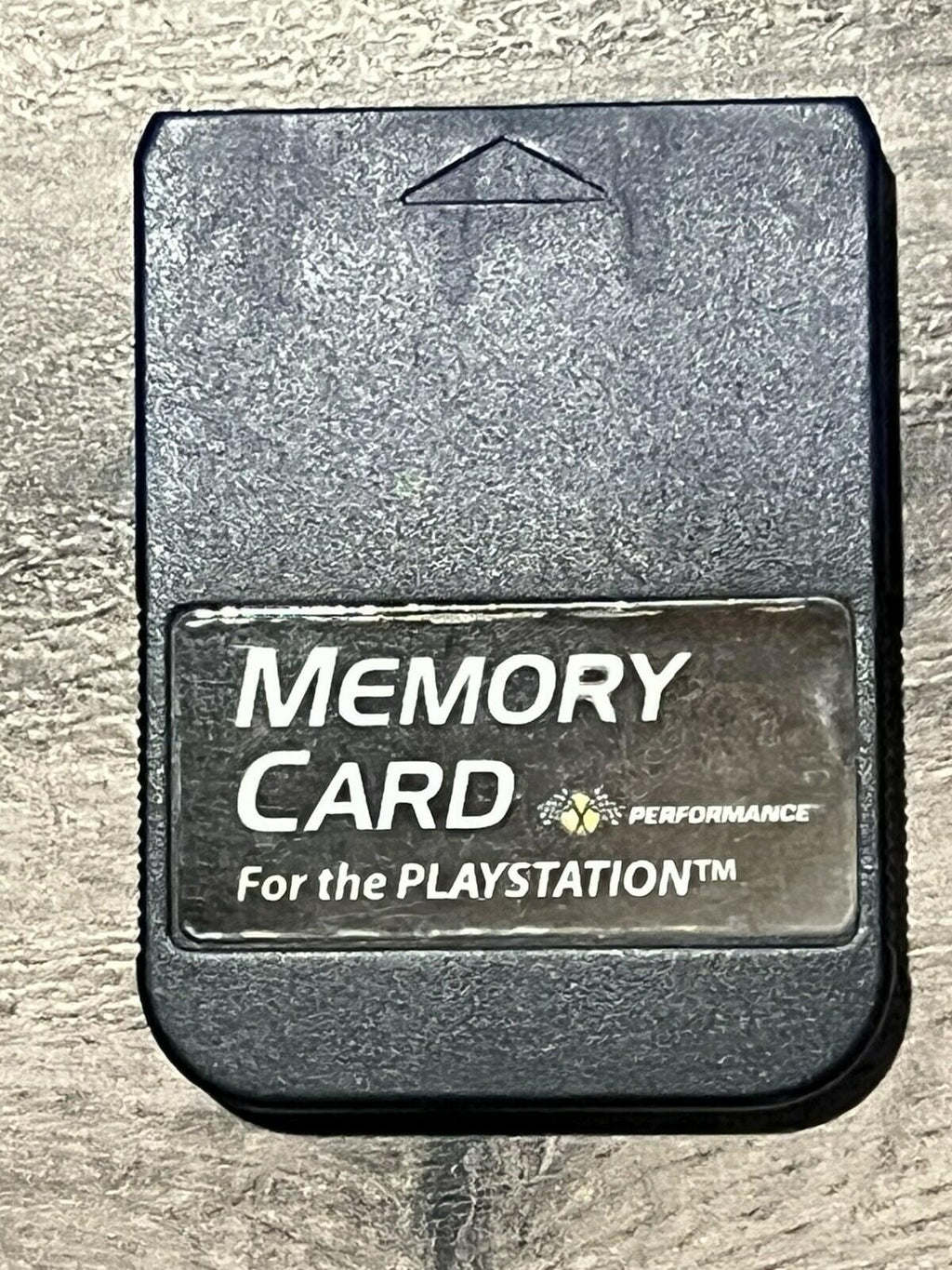 Performance Memory Card for Sony PlayStation 1 Black Tested