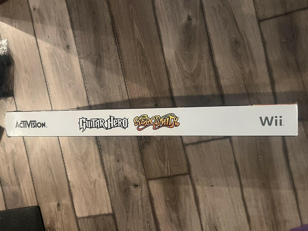 Nintendo Wii Guitar Hero Aerosmith Gibson Les Paul BRAND NEW SEALED