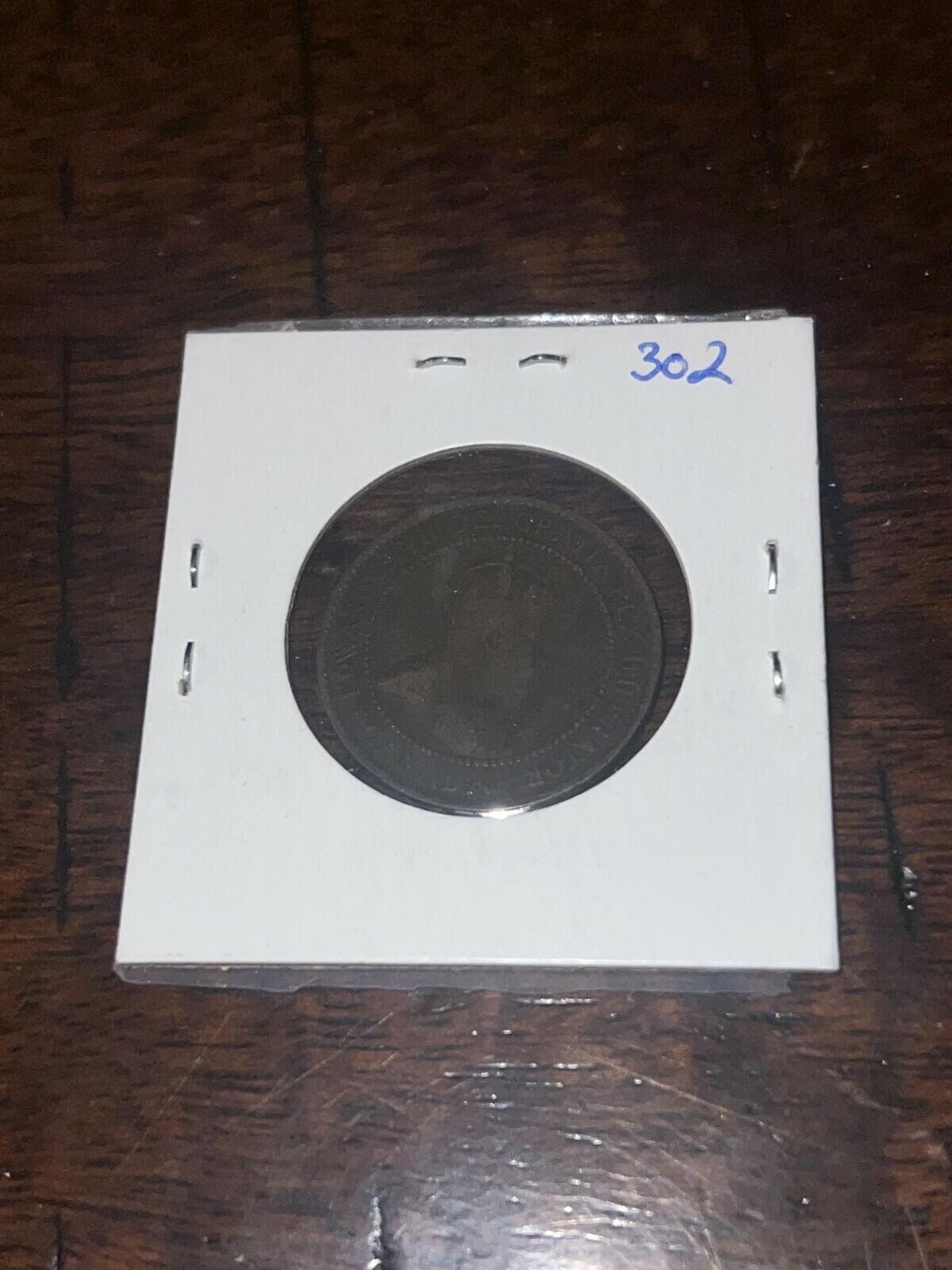 1902 Canada Large Cent Large Penny