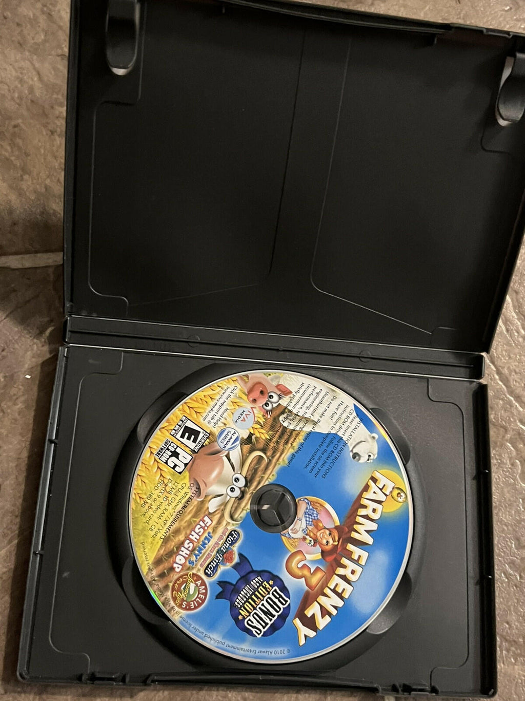 Video Game PC Farm Frenzy 3 Bonus Edition Jenny's Fish Shop Amelie's Cafe