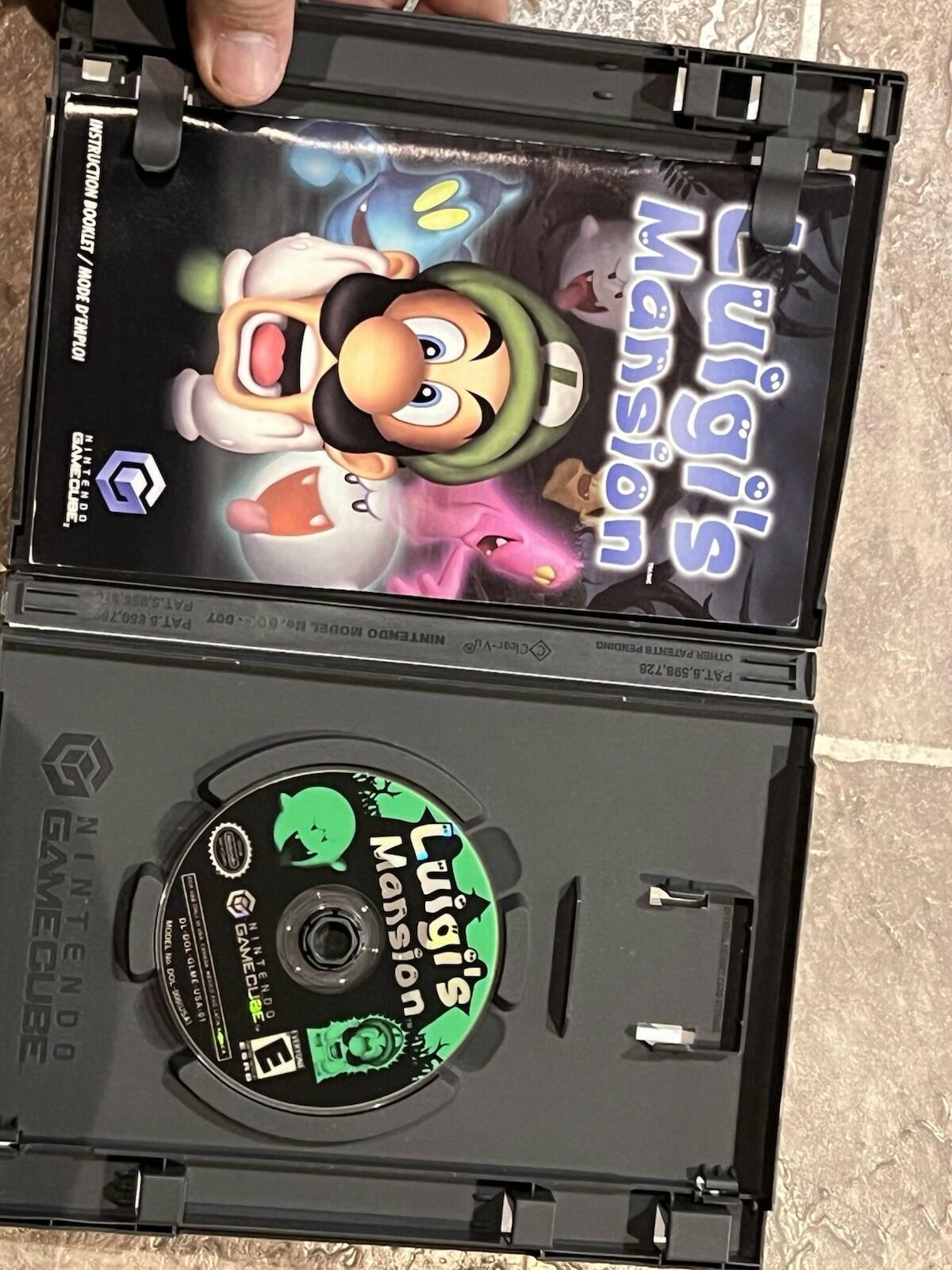 Luigi's Mansion - Player's Choice (Nintendo GameCube, 2003) CIB COMPLETE
