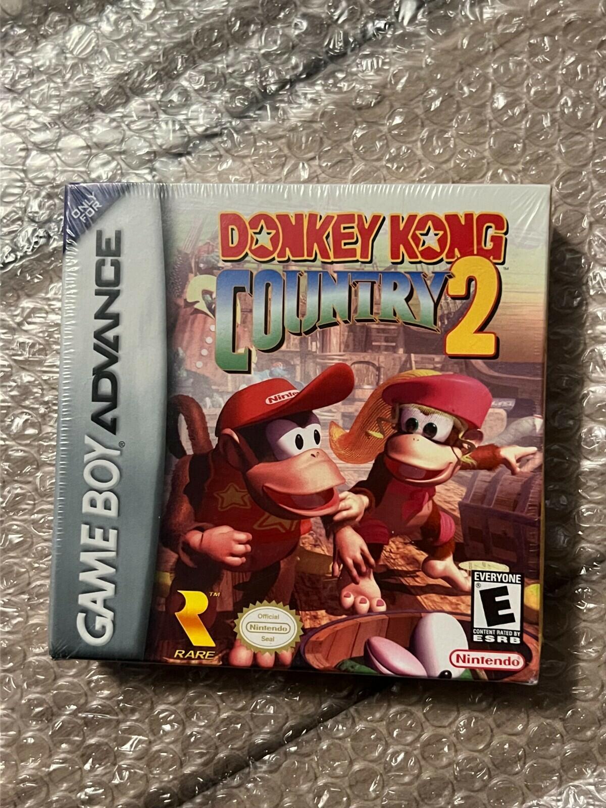 Donkey Kong Country 2 (Nintendo Game Boy Advance, 2004) NEW SEALED