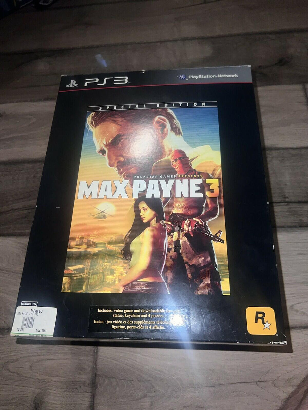 Max Payne 3 Special Edition Sony PlayStation 3 PS3 CIB BRAND NEW GAME