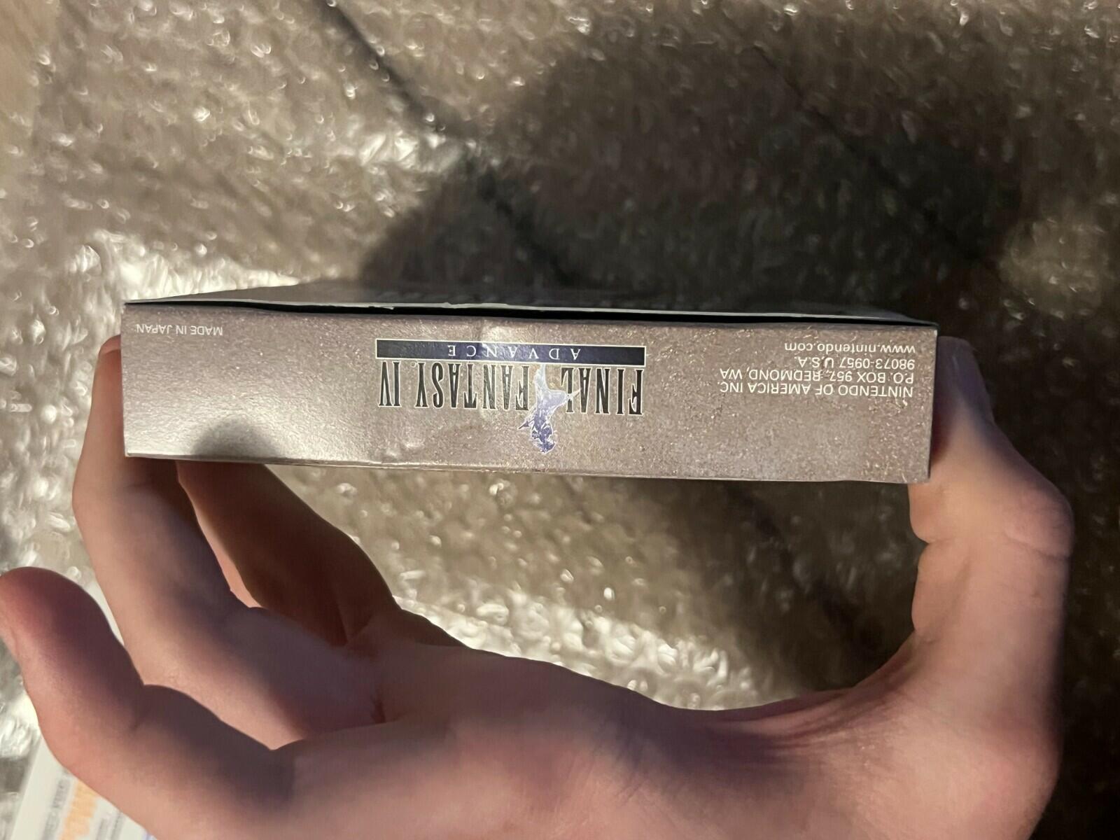 Final Fantasy IV Advance (Nintendo Game Boy Advance, 2005) CIB WITH INSERTS