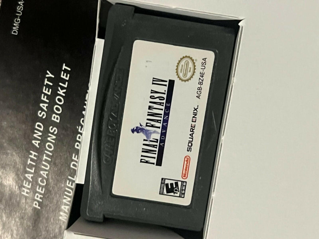 Final Fantasy IV Advance (Nintendo Game Boy Advance, 2005) CIB WITH INSERTS