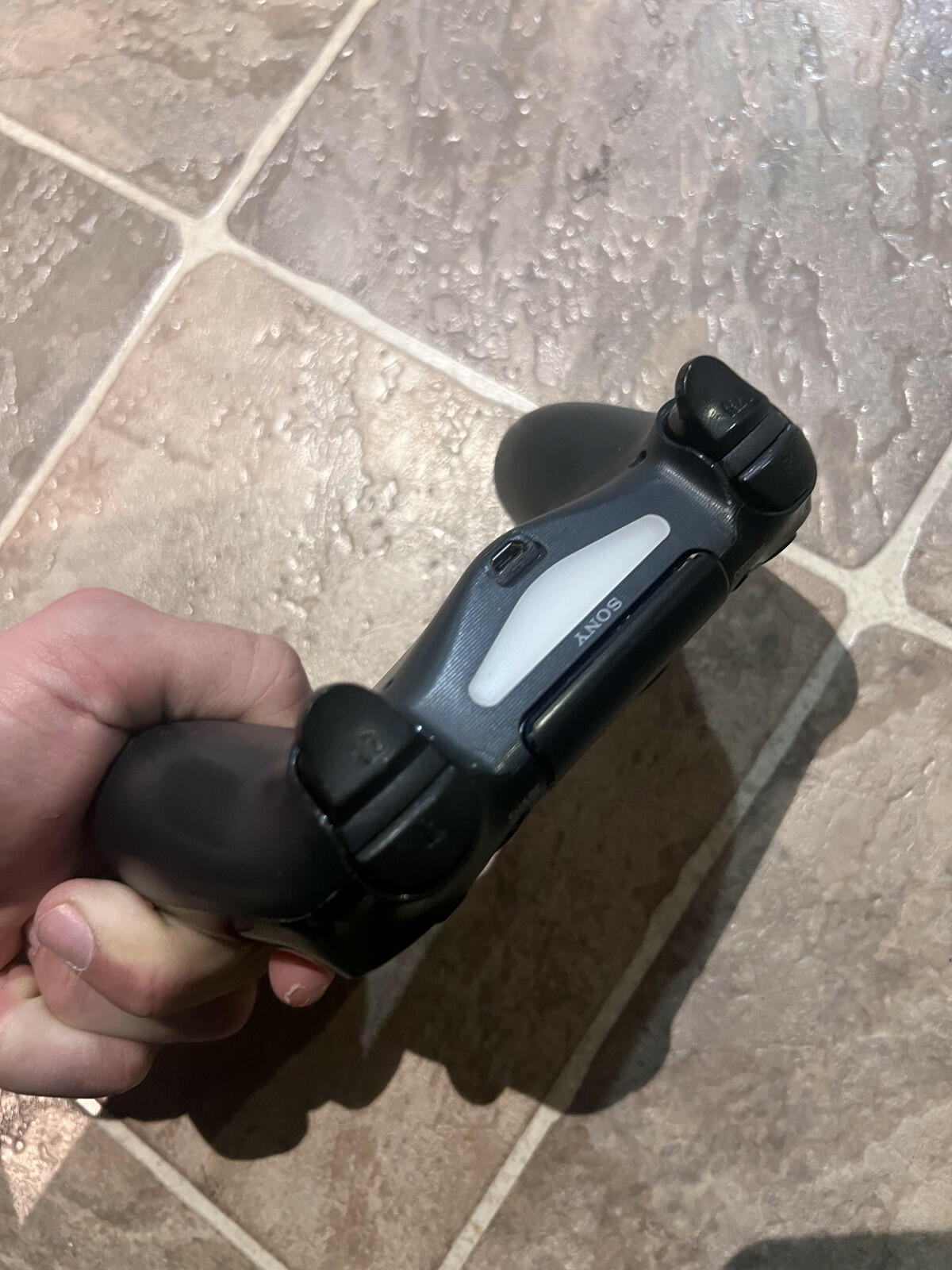 Sony Playstation DualShock 4 Controller Black NO RUBBER CUH-ZCT2U