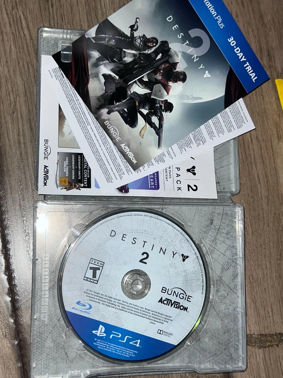 Destiny 2: Limited Edition (Sony PlayStation 4, 2017) CIB