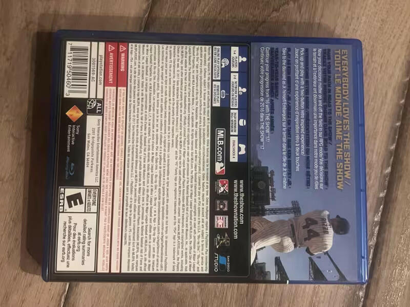 MLB The Show 17 (Sony Playstation 5, 2017) CIB