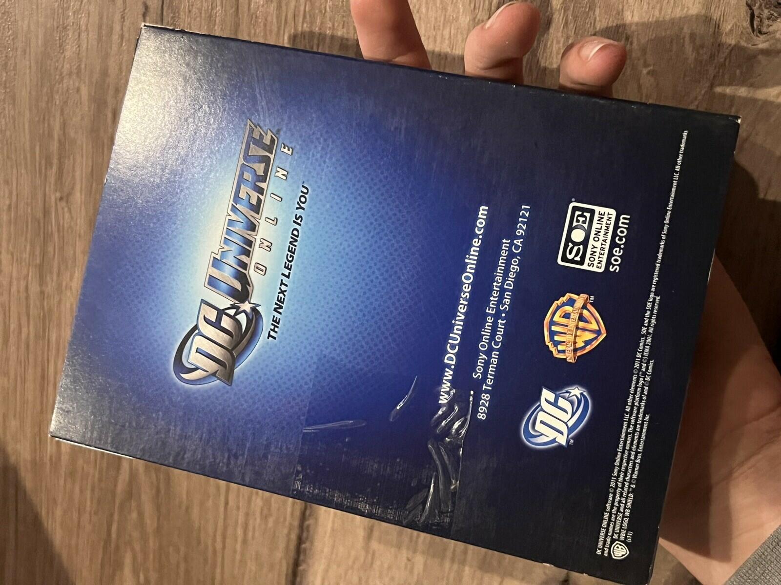 DC Universe Online The Next Legend is You (PC, 2011) BRAND NEW SEALED SLIP COVER