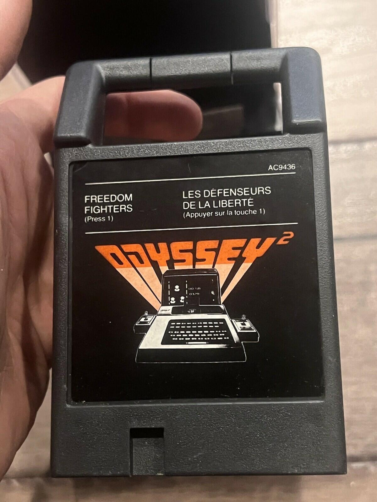 Freedom Fighters (Magnavox Odyssey 2, 1982) CIB COMPLETE