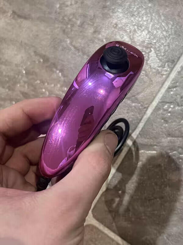 Power A Wii Controllers Pink Purple Chrome Nunchuck