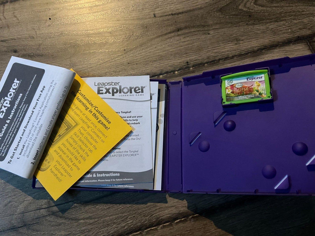 TinkerBell and the Lost Treasure (Leapster Explorer, 2010) CIB