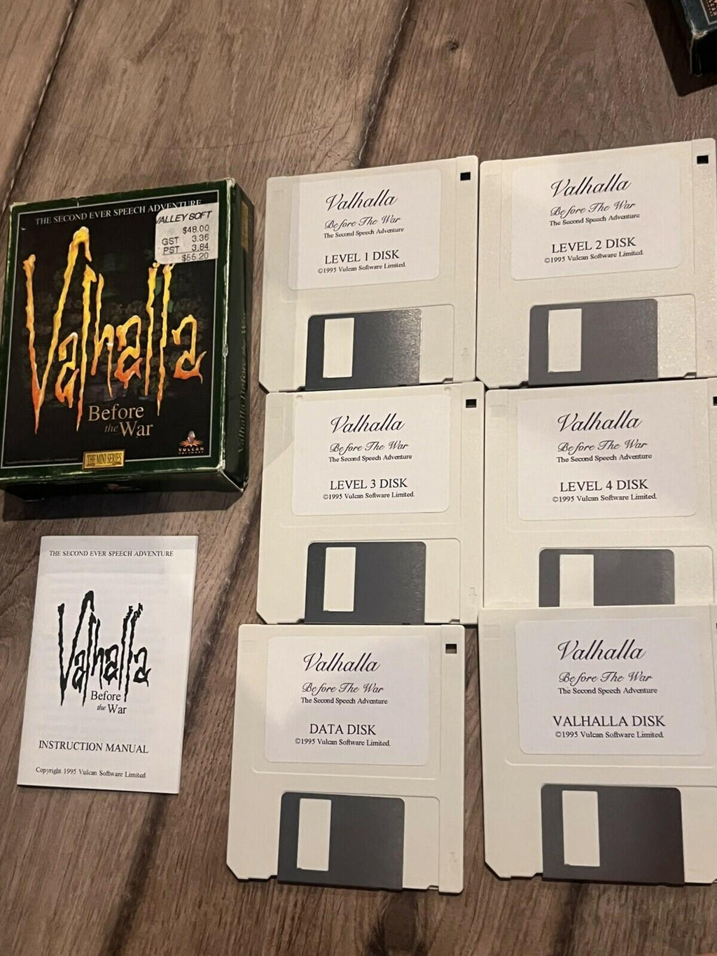 Valhalla Before The War: Vulcan Software (Commodore Amiga)