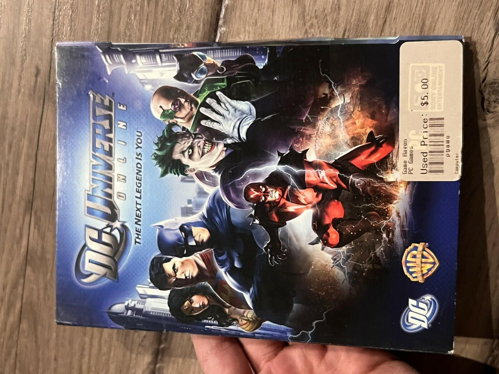 DC Universe Online The Next Legend is You (PC, 2011) BRAND NEW SEALED SLIP COVER